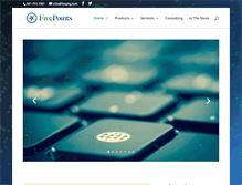 Tablet Screenshot of fiveptg.com